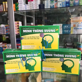 minh thông vương-giảm sơ vữa động mạch,tăng tuần hoàn não