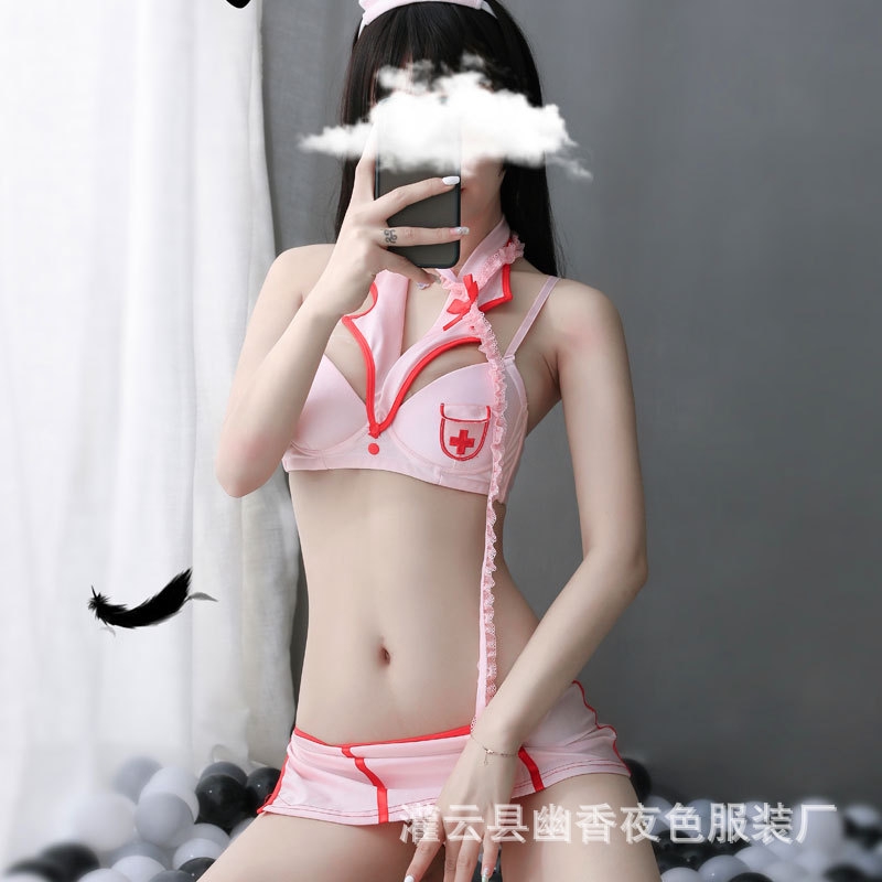 Bộ đồ ngủ hóa trang y tá gợi cảm cho nữ