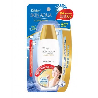 kem chống nắng Sunplay Skin Aqua Clear White SPF50+ 30g