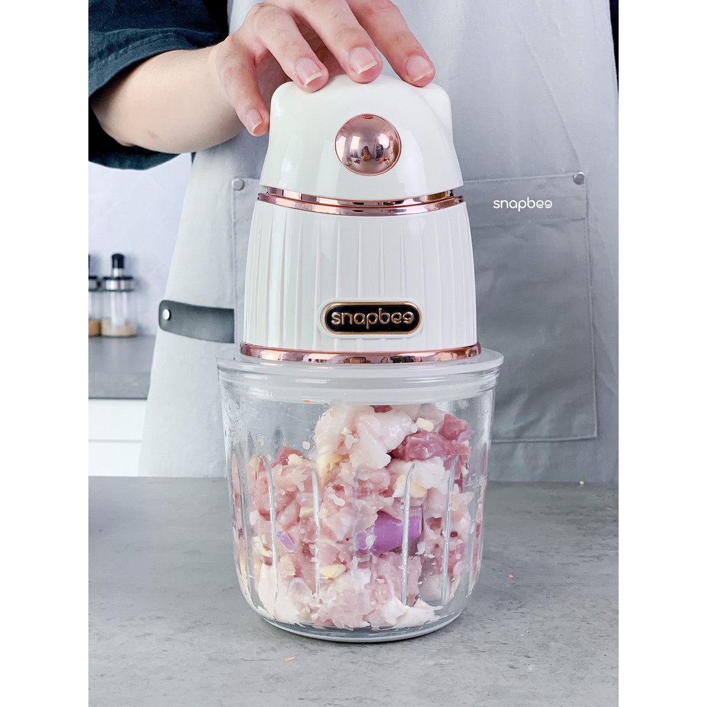 Máy xay thịt thực phẩm đa năng Snapbee BL200 -  Dung tích 6L, Công suất 200W, bảo hành 12 tháng chính hãng
