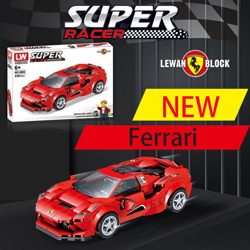 Bộ Đồ Chơi Lắp Ráp Lego Xe Đua F8 Cho Trẻ Em