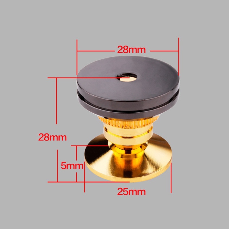 Set 4 Phụ Kiện Loa Màu Vàng Có Chân Đứng Cách Ly Chuyên Nghiệp
