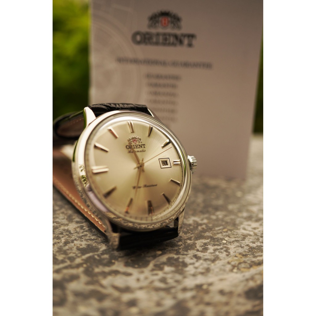 Đồng hồ nam Orie Bambino Gen 1 FAC00002W0 mặt bạc case 40.5mm. 3atm | BigBuy360 - bigbuy360.vn