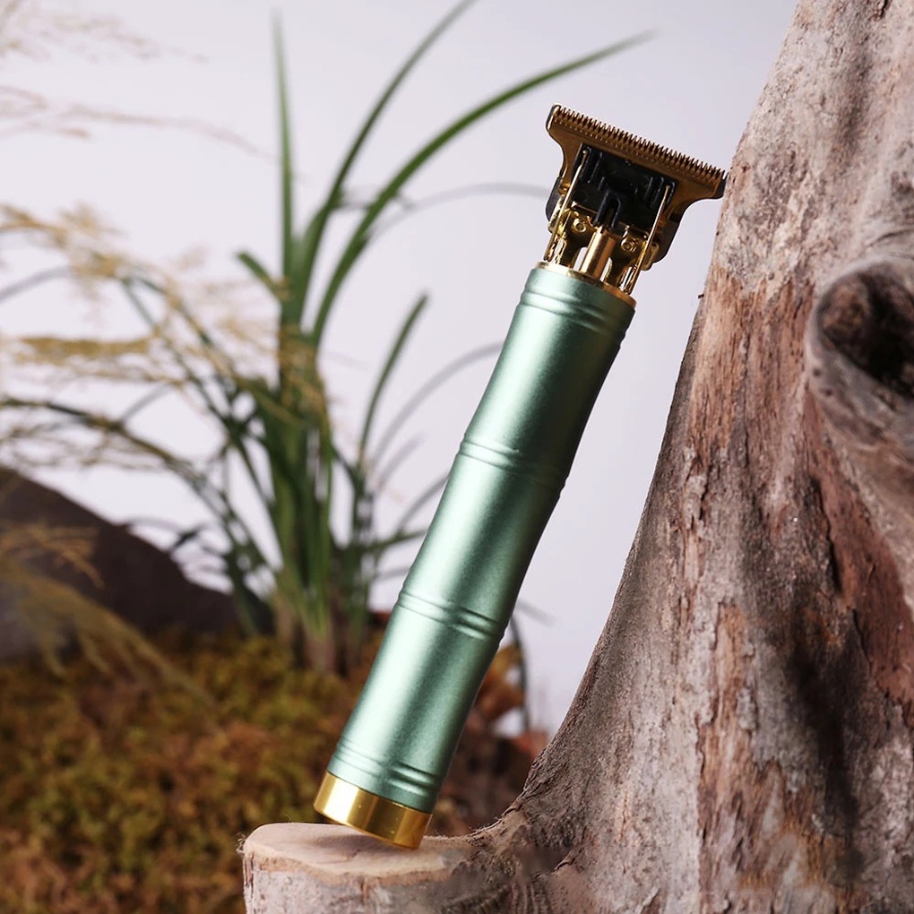 [Hàng mới về] Tông đơ cắt tóc cạo râu điện 5W USB cầm tay tạo kiểu nhỏ gọn dành cho salon làm tóc