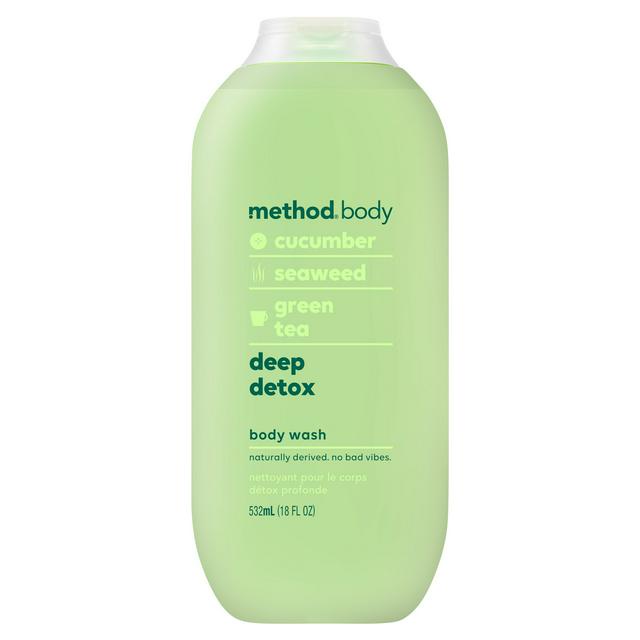 Sữa tắm dưỡng ẩm sáng da, lưu hương thơm lâu Hoa Hồng Method Body Pure Peace