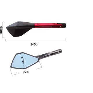 Gương Rizoma cao cấp 5 cạnh cá tính (giá 1 cặp) (hình thật)