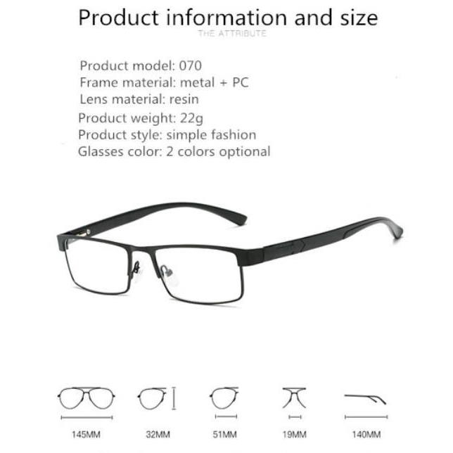 Kính đọc sách chống ánh sáng xanh thoải mái chất lượng cao dành cho nam