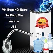 Máy Hút Nước Tự Động Thông Minh - Vòi Lấy Nước Thông Minh Từ Bình MÃ JLB-H1