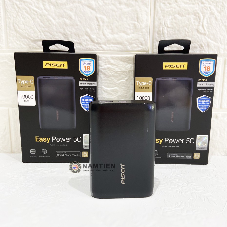 Sạc Dự Phòng Easy Power 5C 10000mAh Chính Hãng