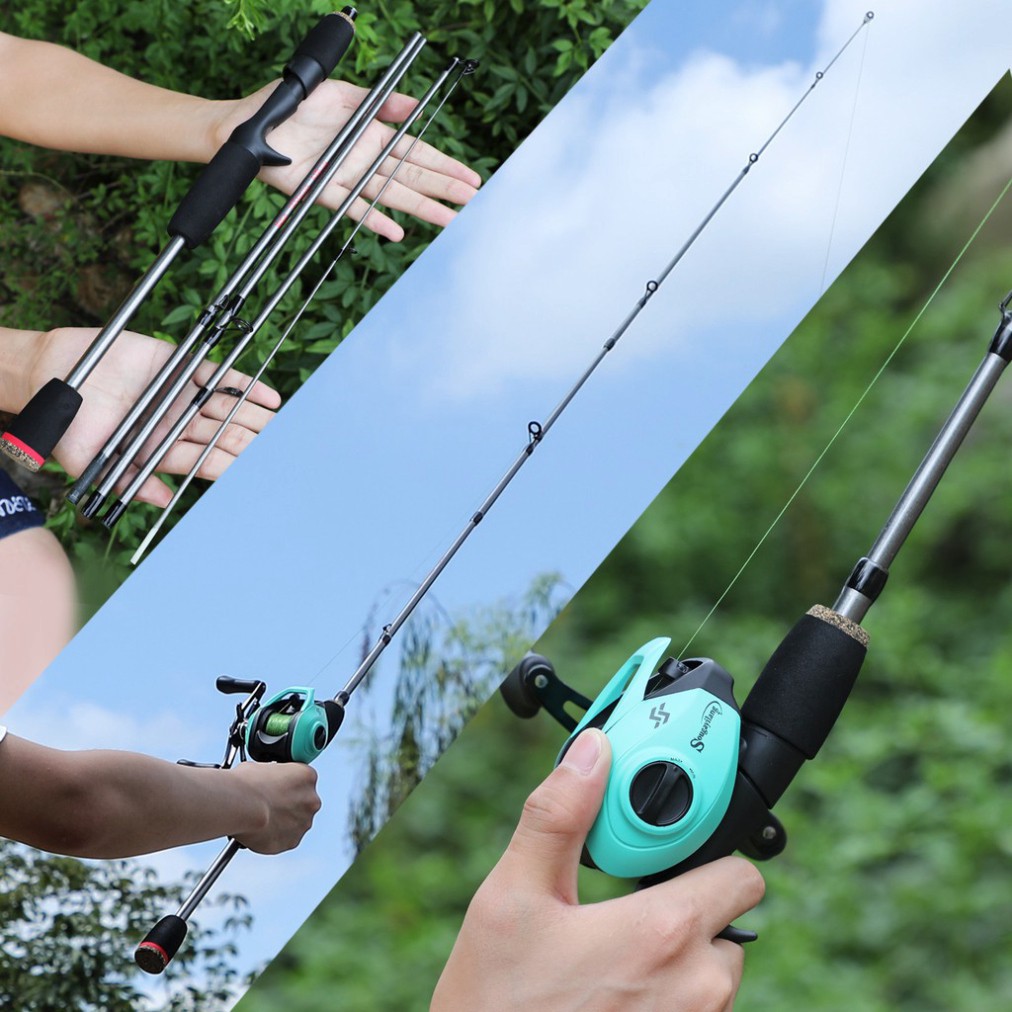 Sale 69% Cần câu Sougayilang 2 khớp nối dài 1m8 chịu tải 10kg chất liệu nhẹ,01#( Spinning RoD ) Giá gốc 185000đ- 40C144