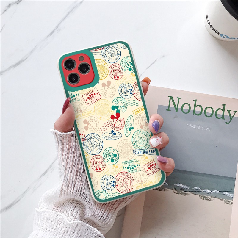 Ốp iphone cạnh vuông bảo vệ camera ốp dẻo ip 11 6splus/7/7plus/8/8plus/x/xr/xs/11/12/pro/max/plus/13promax tr147
