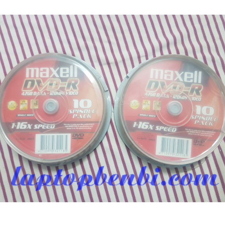 Đĩa DVD trắng Maxell, Sony hàng nguyên seal full box nguyên hộp