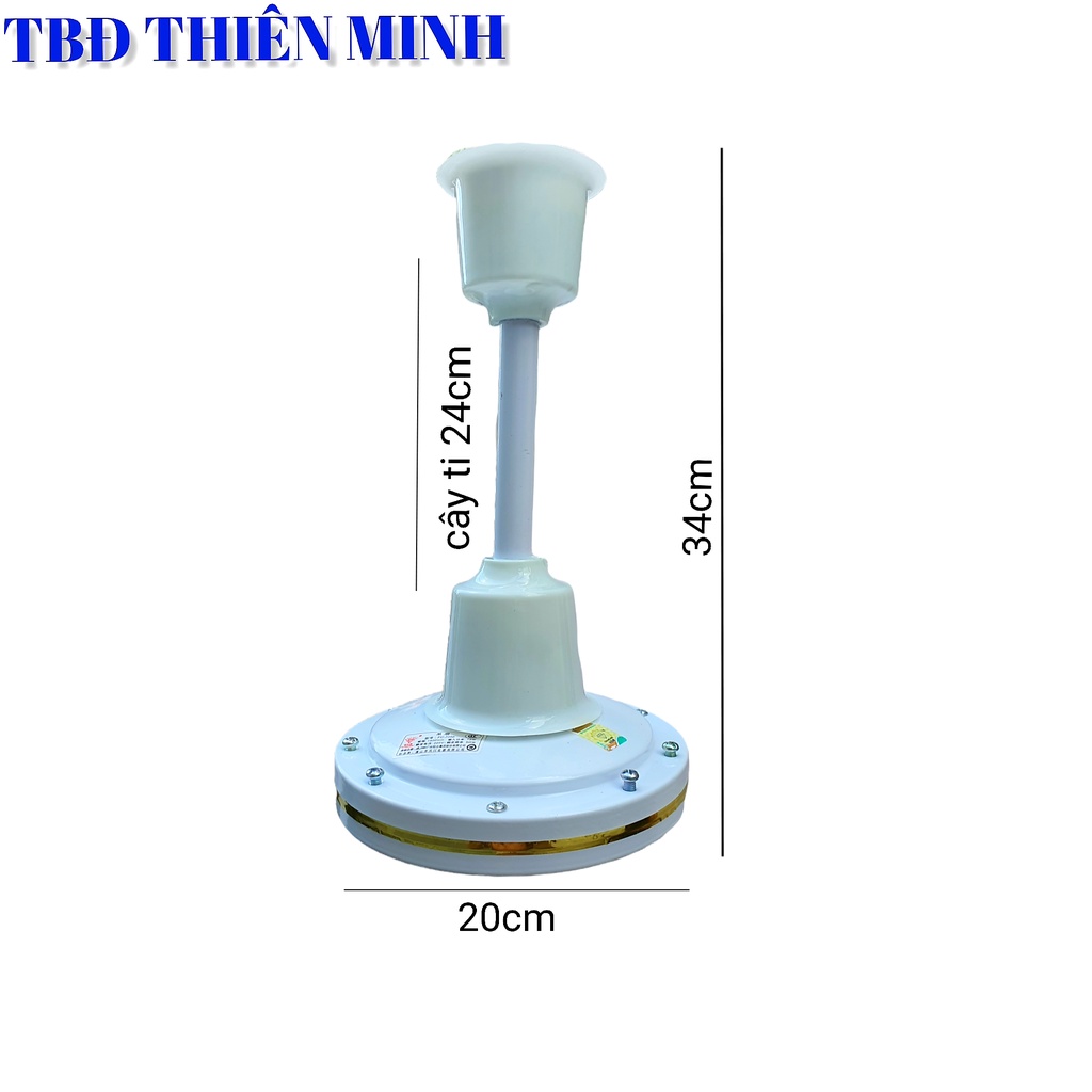 QUẠT TRẦN 3 CÁNH SẮT DIAMOND