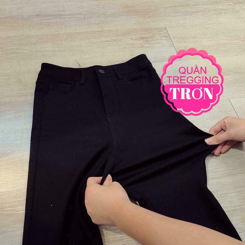 QUẦN TREGGING KAKI THUN MỀM CO GIÃN ĐẸP ⚡FREESHIP⚡ 100% ẢNH THẬT⚡ QUẦN SKINNY TRƠN ⚡ QUẦN NỮ CO GIÃN