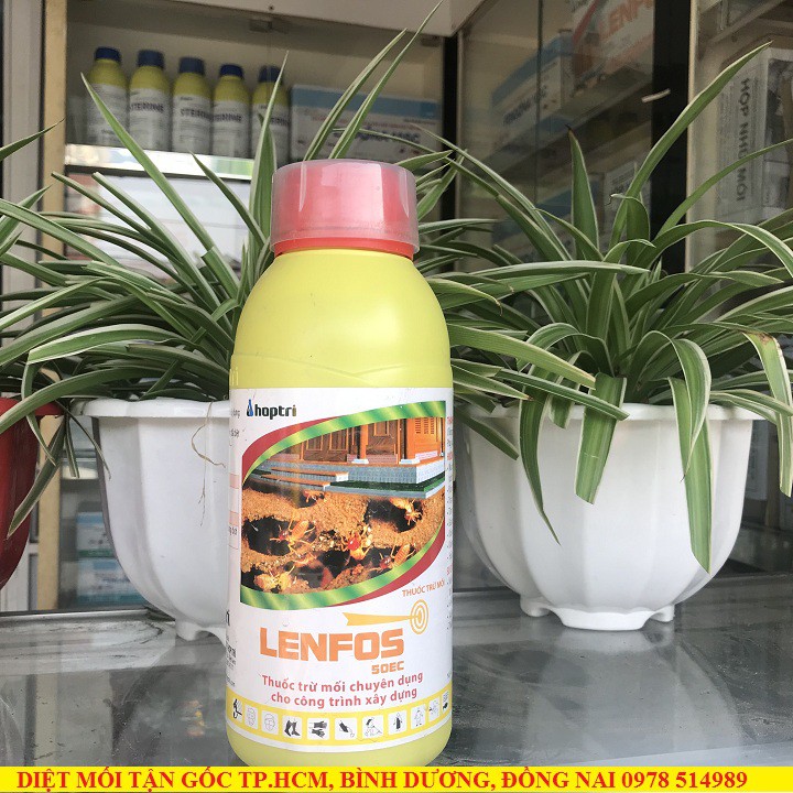 Lenfos 50EC - Thuốc diệt mối - Diệt mối giá rẻ chai 1 lít