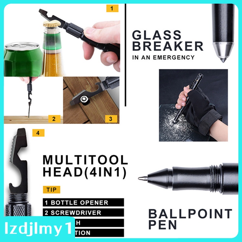 Bút Đèn Pin Cầm Tay Cắm Trại Leo Núi Hộp Quà Tặng