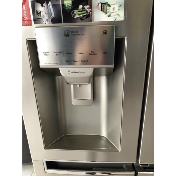 Tủ lạnh LG inverter InstaView Door-in-Door 601 lít GR-X247JS