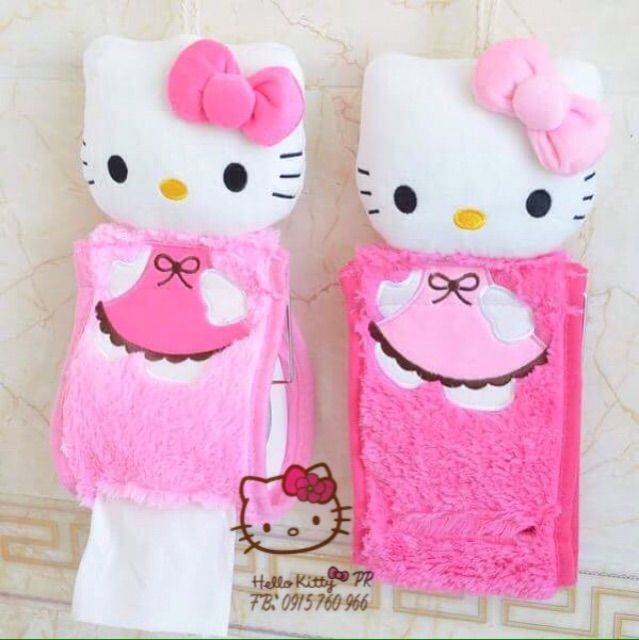 Treo khăn giấy cuộn Hello Kitty