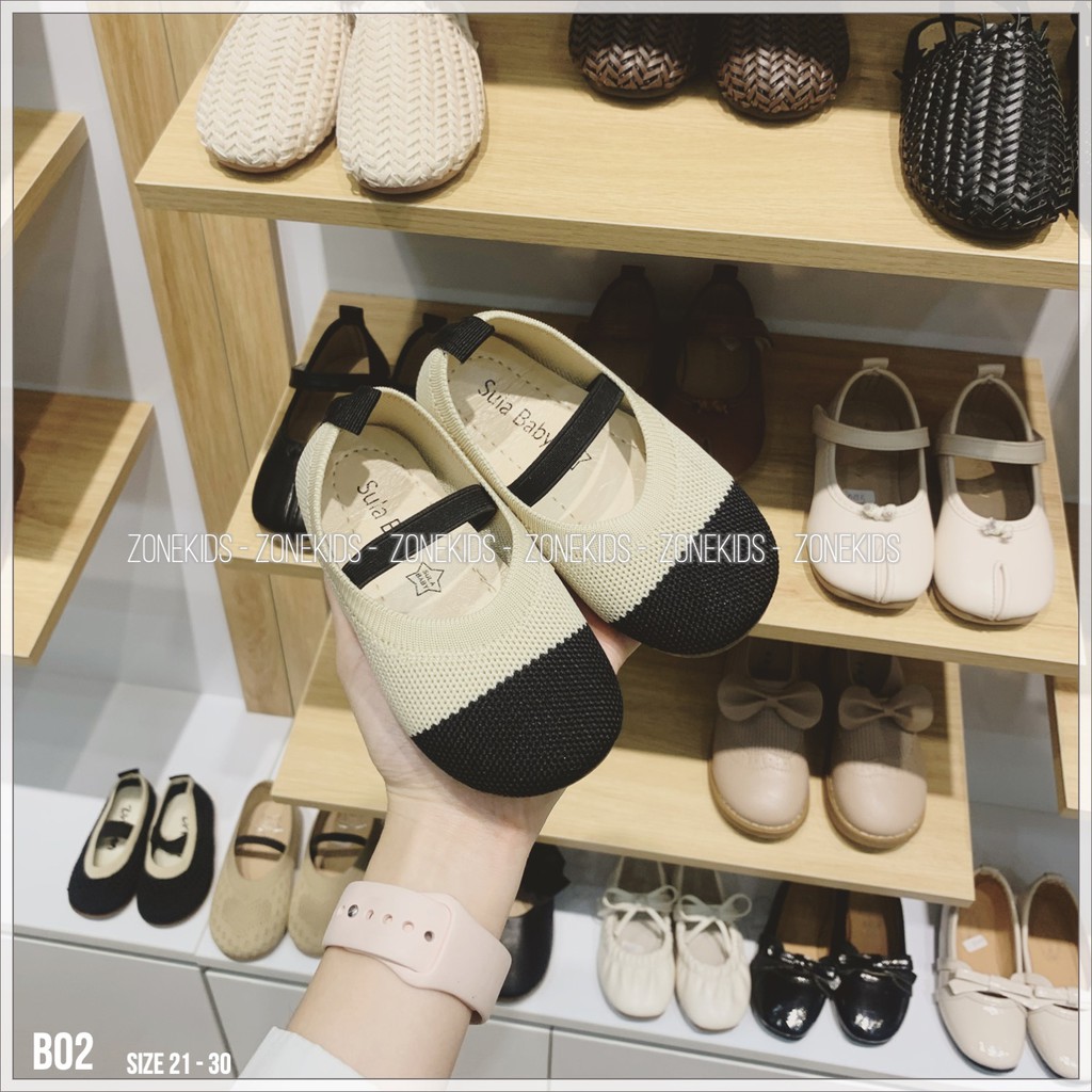 Giày vải phối màu cho bé Zonekids - B02