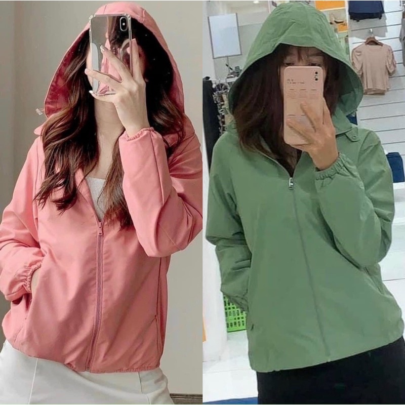Áo Khoác Gió YOBY Nữ Hàng Chất Lượng Cao , Áo Gió Cản Bụi , Cản Gió , Vải Tráng Bạc Chống Nước (có ảnh thât)