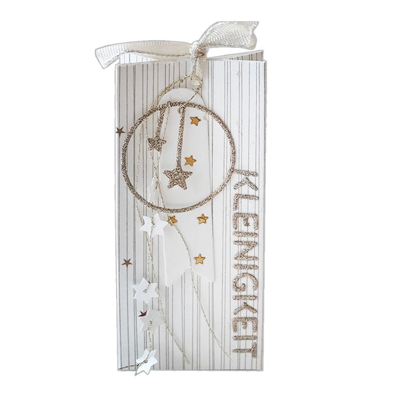 Khuôn Cắt Giấy Kim Loại Hình Cây Và Ngôi Sao Xinh Xắn