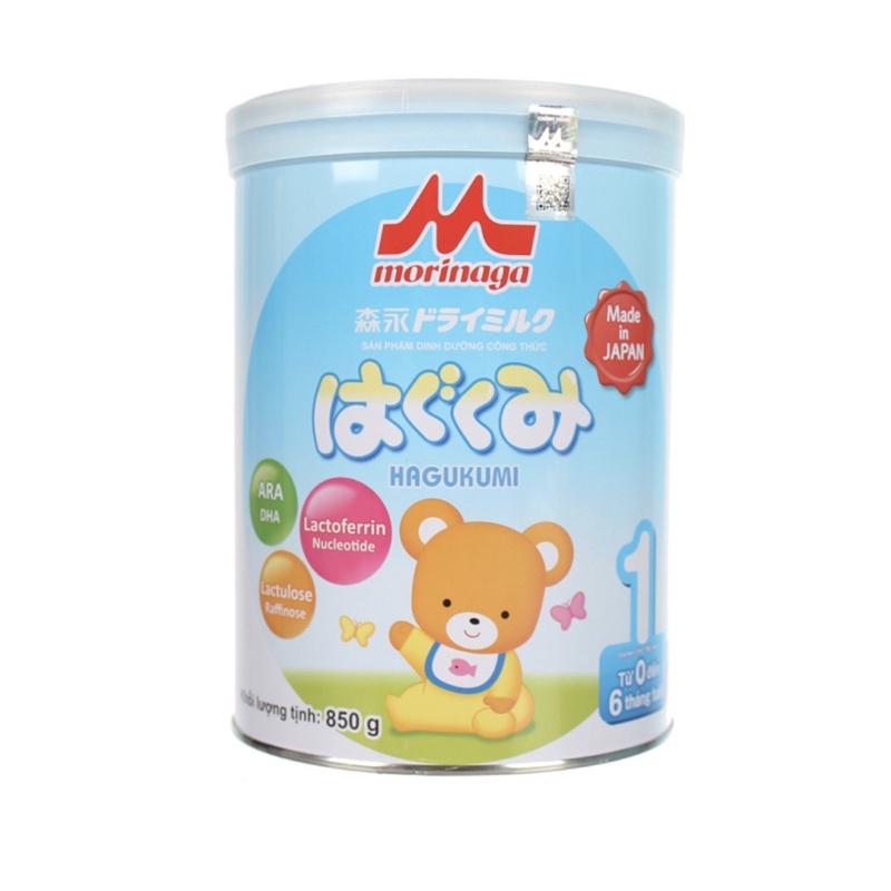 Sữa Morinaga số 1 -850gr tách đai