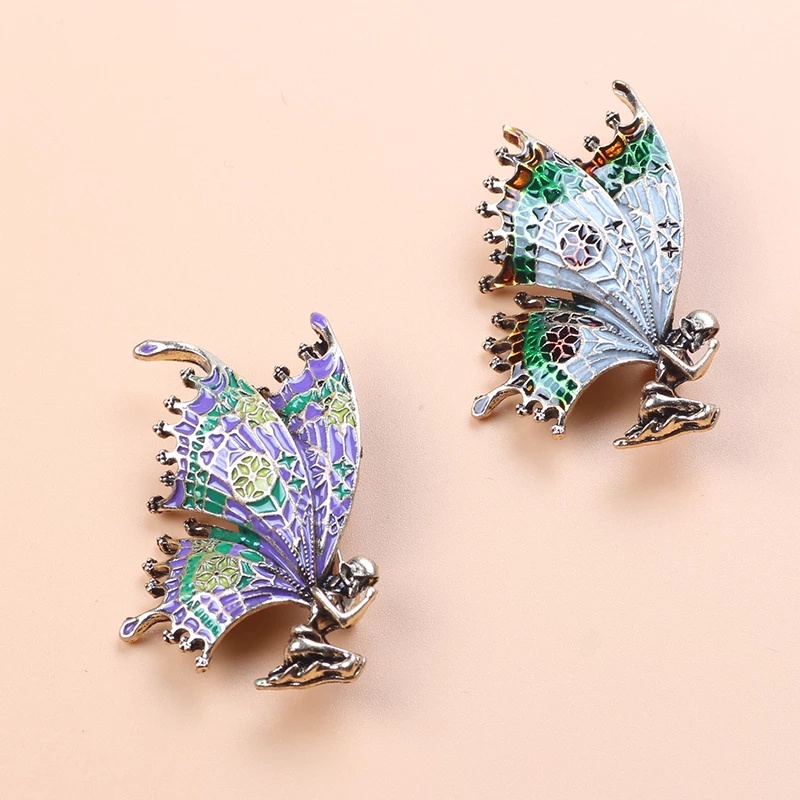 Ghim Cài Áo Hình Bươm Bướm Phong Cách Mới Đáng Yêu