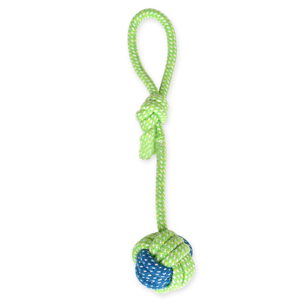 Bộ Đồ Chơi Dây Thừng cotton Bện Nhiều Màu Sắc Kết Hợp Mài Răng Và Cánh Quạt Cho Thú Cưng Giảm Căng Thẳng Boraedom