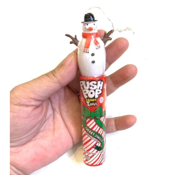 Kẹo Son Noel Push Pop Candy Topper's Rainbow Sherbet