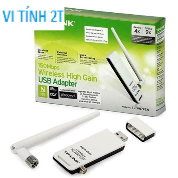 USB THU SÓNG WIFI TP-LINK 722N