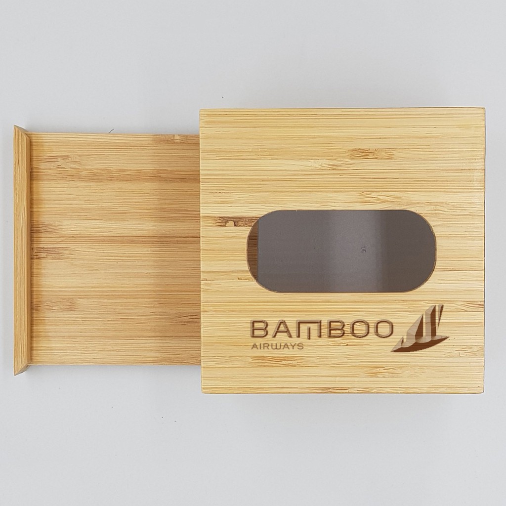 Hộp đựng giấy ăn băng tre tự nhiên khắc số lượng theo yêu cầu Nhà Hàng, Khách Sạn, Coffee | Thương hiệu Đồ Tre Việt Nam