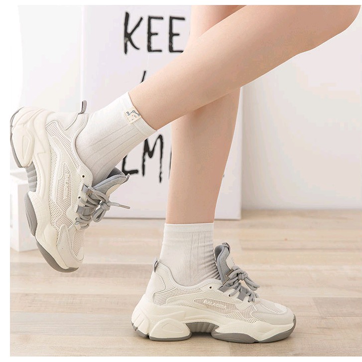 Tất cao cổ nữ thời trang phong cách Vintage Nhật siêu xinh