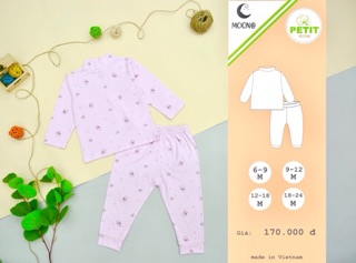 Bộ moon pettit mẫu mới