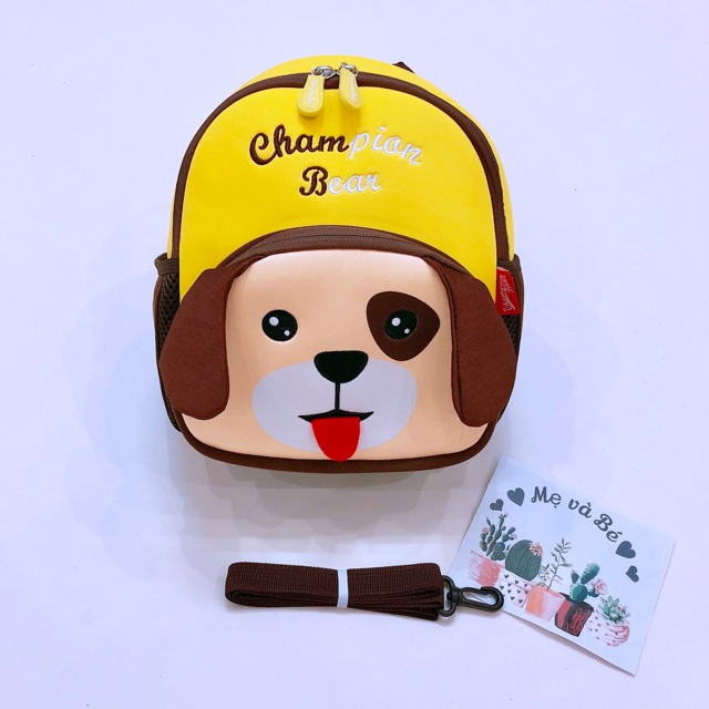 Balo Champion bear hình cún