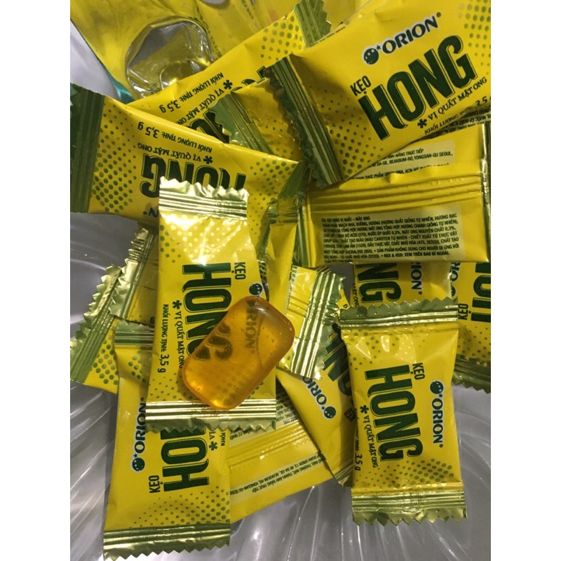 kẹo họng Orion vị quất mật ong 87,5g chính hãng