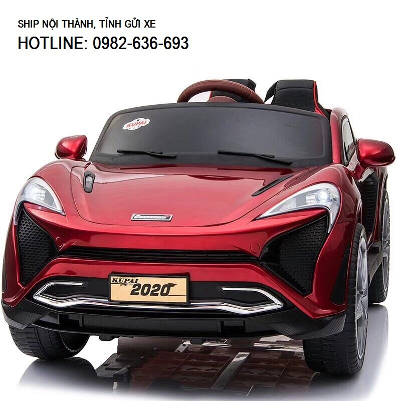 [NHẬP TOY30K GIẢM] Ô tô xe điện đồ chơi cho bé KUPAI-2020 tự lái và điều khiển 4 động cơ 12V7AH