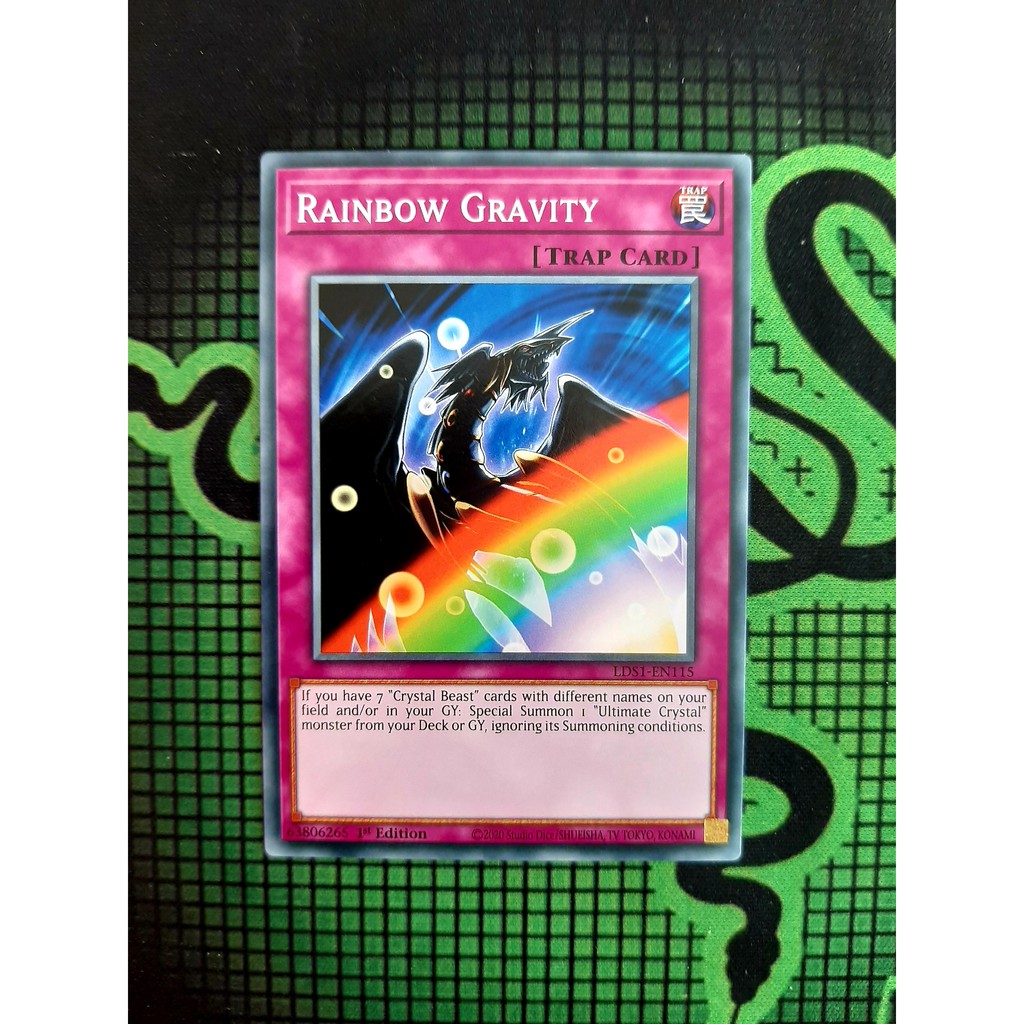 THẺ BÀI YUGIOH LDS1-Rainbow Gravity - LDS1-EN115 - Common 1st Edition