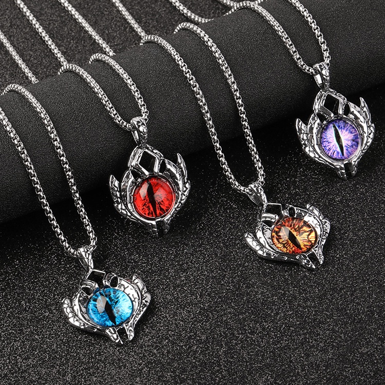 Vòng cổ Thổ Nhĩ Kì Bảo Vệ Mắt Xanh Mặt Kính Màu Xanh Dương Duyên Dáng Cho Nam Nữ