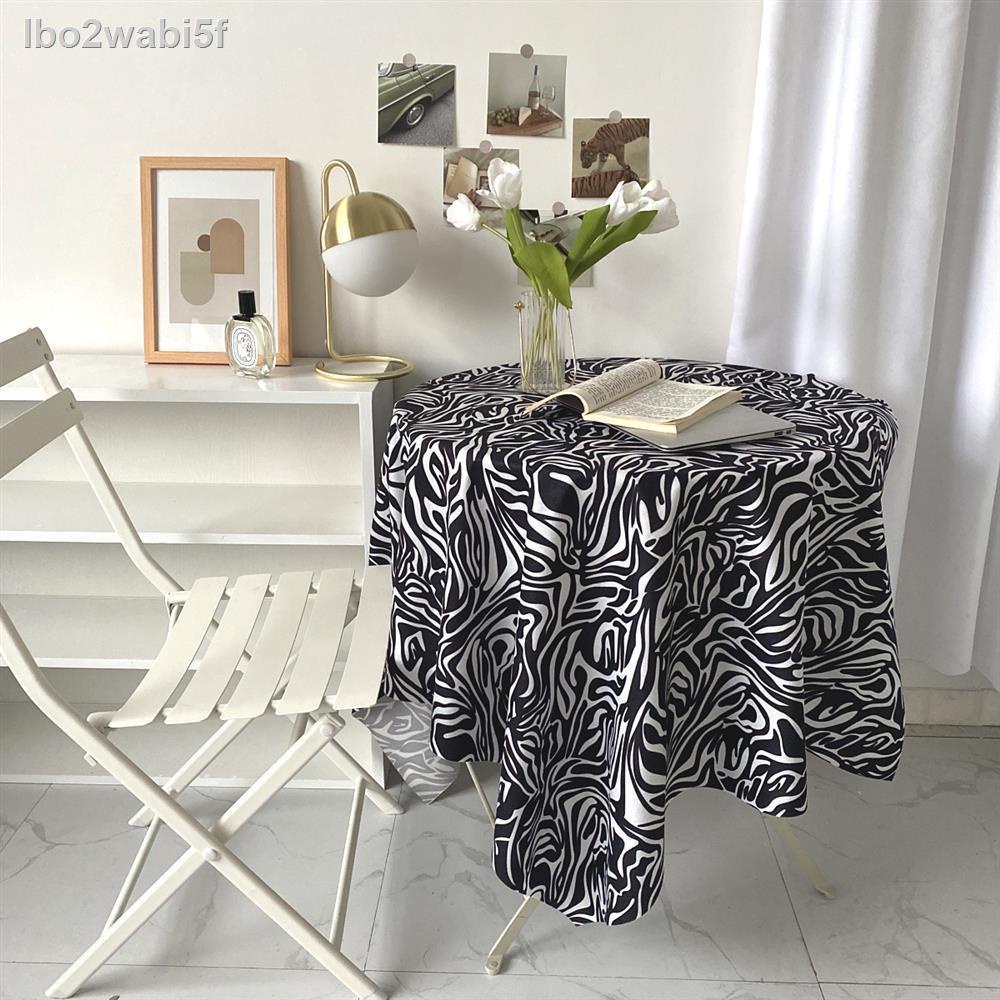 ✼ ✌ lbo2wabi5fKhăn trải bàn họa tiết ngựa vằn cá nhân Phiên bản Hàn Quốc của thiết kế cảm giác thích hợp khăn t