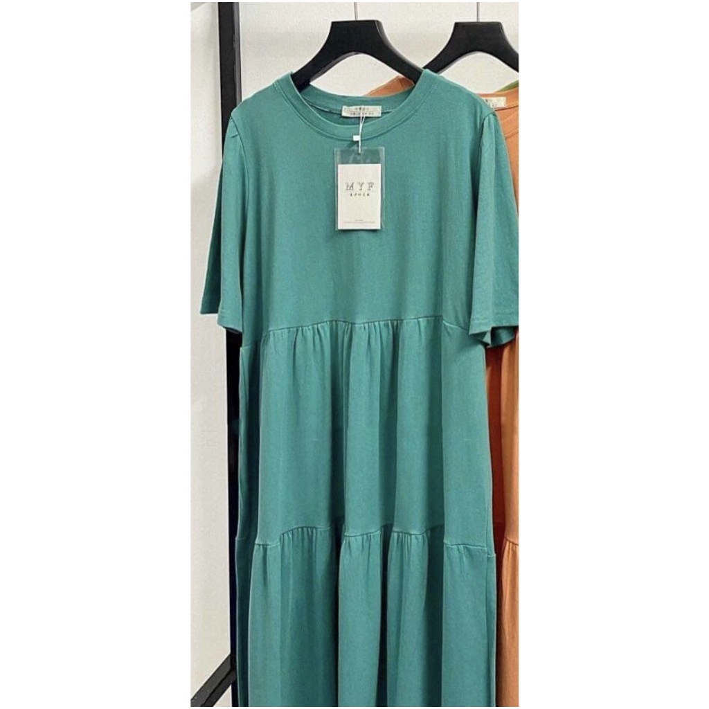 Váy Bầu Đầm Bầu Thiết Kế Chất Cotton,Tay Ngắn,Dáng Suông, Cổ Tròn Xinh Xắn Thấm Hút Mồ Hôi A113 Lin Store66