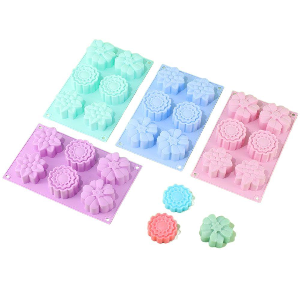 Khuôn Silicone Làm Bánh Trung Thu Hình Hoa Đậu Nành
