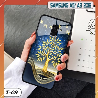 Ốp cường lực kính in 3d cho samsung galaxy a5 2018/ a8 2018