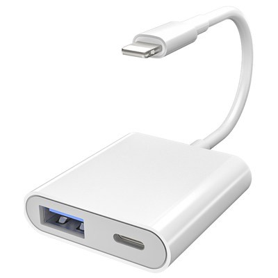 Lightning Turn usb3 máy ảnh Converter áp dụng Apple otg bộ chuyển đổi kết nối điện thoại di động ba trong một IOS tải về