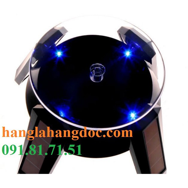 Đế xoay dùng pin & năng lượng mặt trời 360 độ version 5
