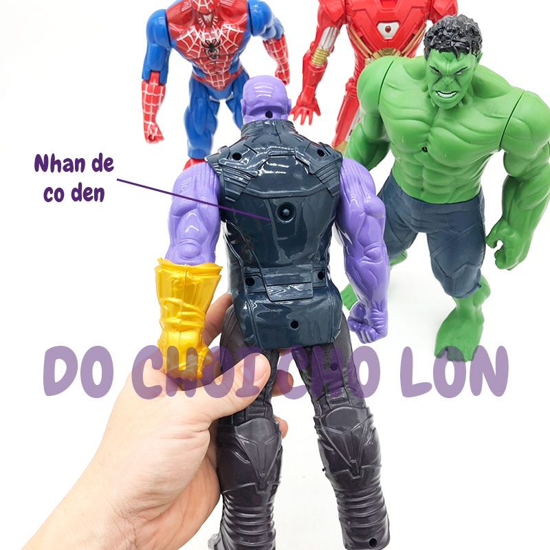 Đồ chơi mô hình siêu anh hùng Avengers bằng nhựa có đèn 599-1 - Đồ chơi Siêu Nhân