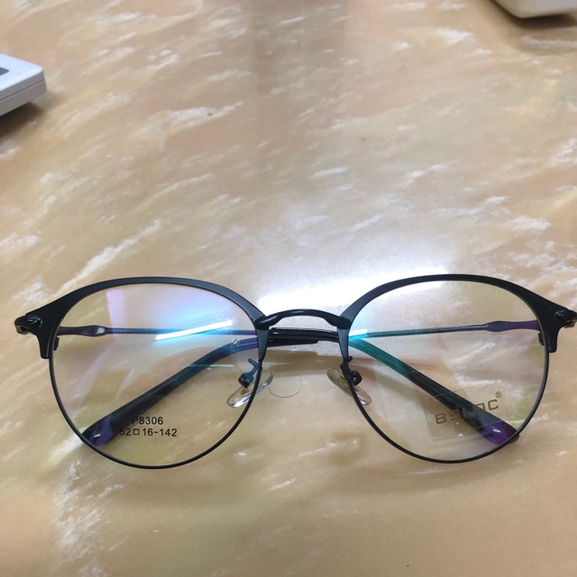 gọng kính cận kim loại dáng bầu unisex | BigBuy360 - bigbuy360.vn