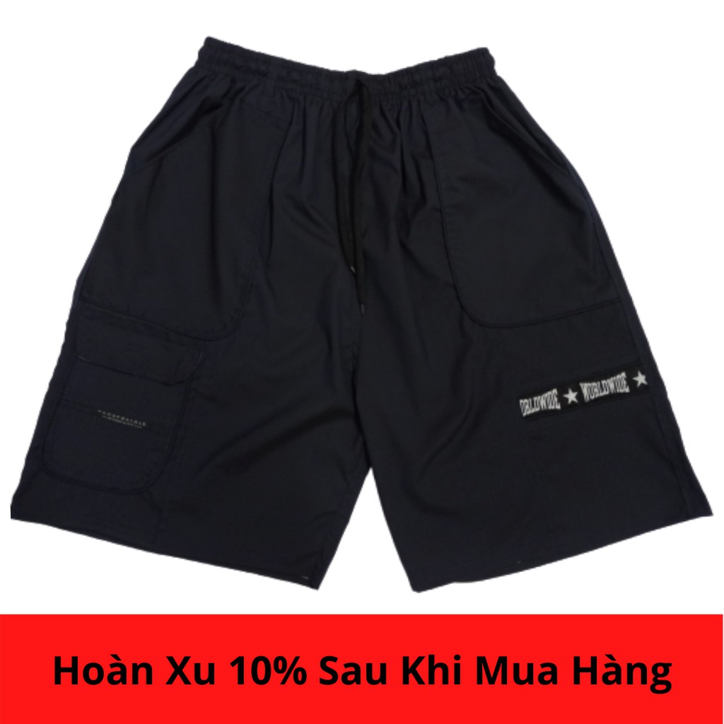 [Mã SR11JUNE5 giảm 20K đơn 50K] Quần Short Nam Túi Hộp Kaki Lưng Thun Co Giãn Cao Cấp ( Kèm Video) | BigBuy360 - bigbuy360.vn