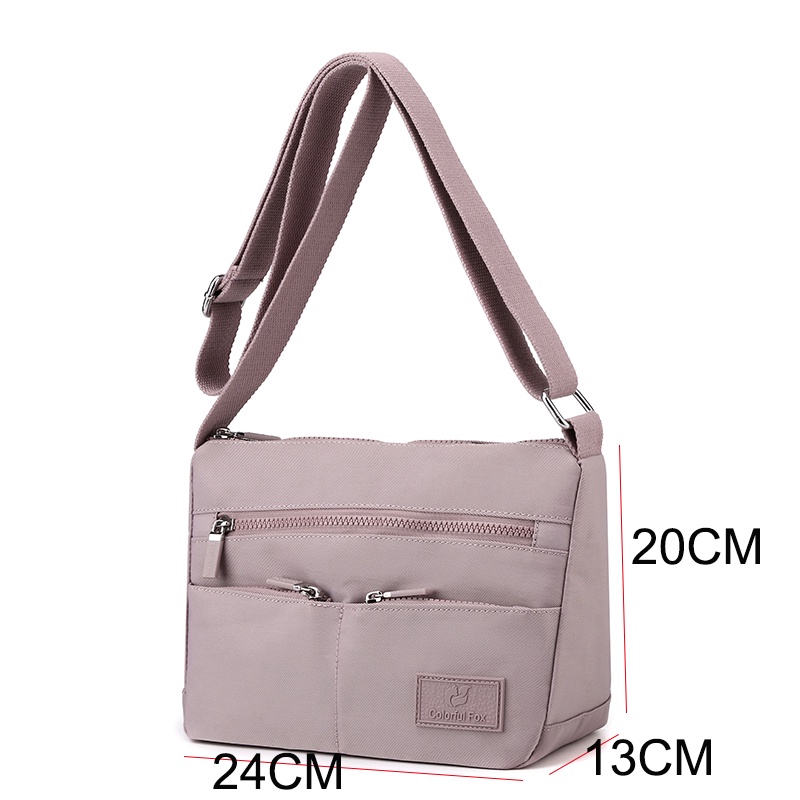 Túi Đeo Vai Sức Chứa Lớn Nhiều Ngăn Chống Thấm Nước Thời Trang Phong Cách Mới Cho Nữ