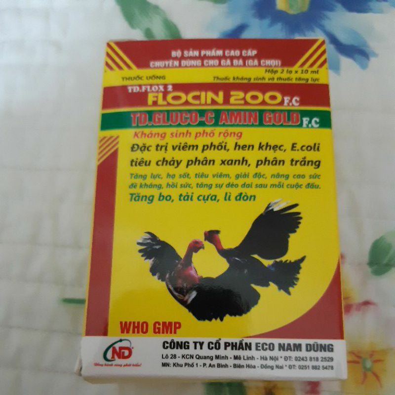 Bộ sản phẩm cao cấp chuyên dùng cho gà đá, gà chọi