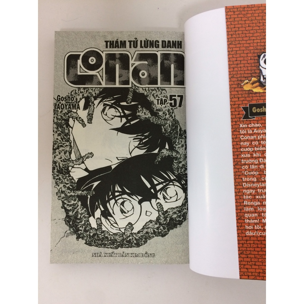 Sách - Thám tử lừng danh Conan - Tập 57